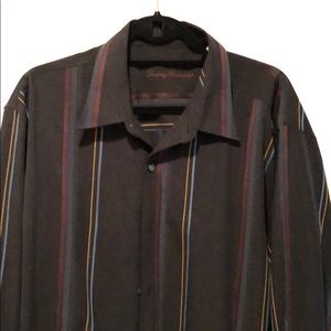 Tommy Bahama Men's Long Sleeve Silk Blend X-Large